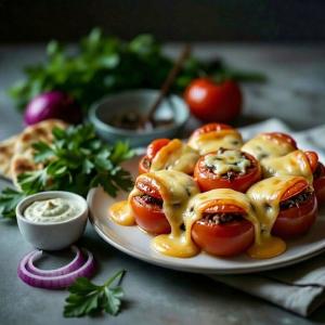 Фаршированные помидоры